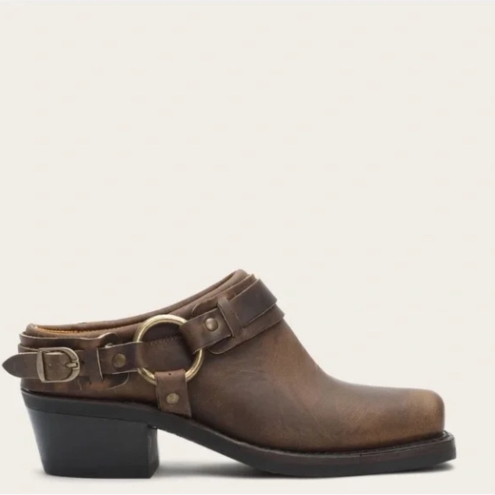Frye Women's Belted Harness Mule